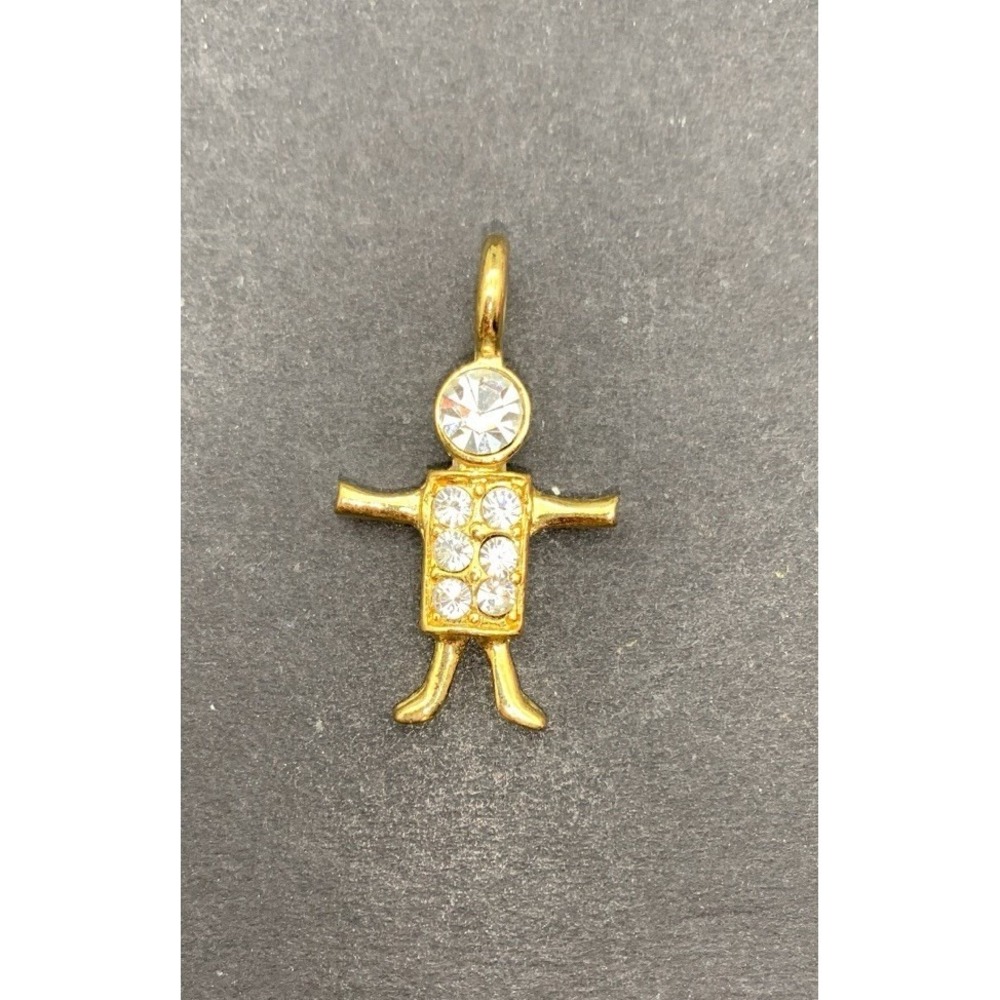 Jewelry - Birthstone Charm - Boy Brat - K.I.S. - April Clear